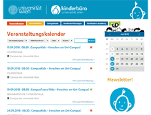 Tablet Screenshot of kinderbuero-anmeldung.at